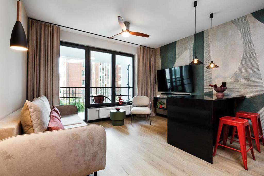 City Center - Walowa I Popieluszki By Apartmore Gdansk Exterior photo